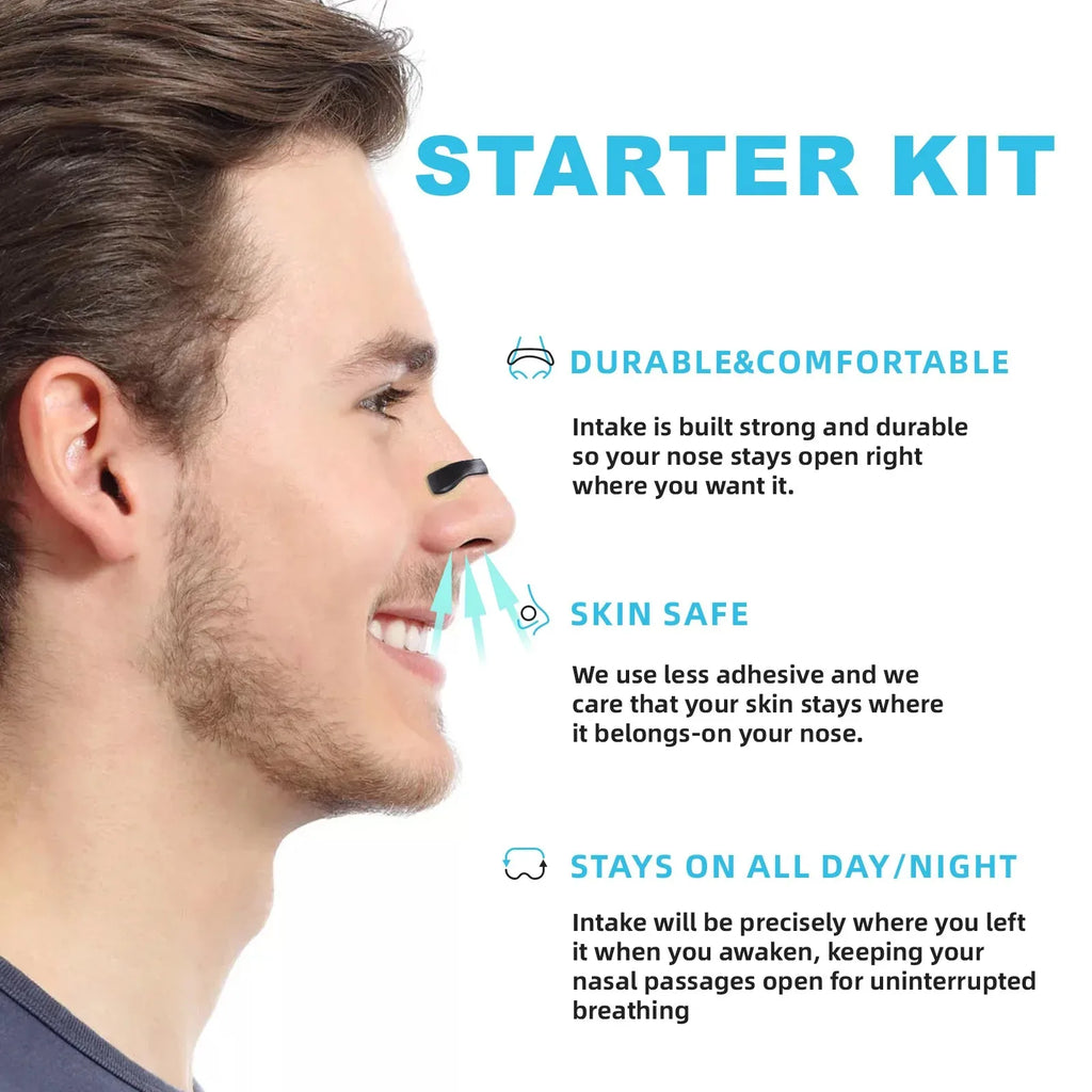 Magnetic Nose Strips Intake Breathing Anti-Snoring Nose Clip Nasal Breathing Dilators Kits Increase Sports Air Improve Sleeping